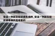 安溪一例新型冠状病毒病例_安溪一例新型冠状病毒病例是哪里的