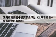 沈阳市疫情是中低高那级风险（沈阳市疫情中高风险地区有哪些）