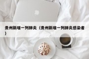 贵州新增一列肺炎（贵州新增一列肺炎感染者）