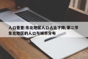 人口普查:东北地区人口占比下降/第二节 东北地区的人口与城市分布