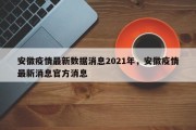 安徽疫情最新数据消息2021年，安徽疫情最新消息官方消息