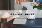 【限号2020轮换】,限号轮换表