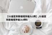 【31省区市新增境外输入2例】,31省区市新增境外输入8例h