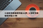 31省区市新增境外输入8例_31省区市新增境外输入7例