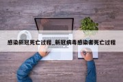 感染新冠死亡过程_新冠病毒感染者死亡过程