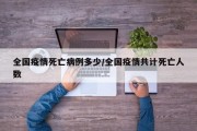全国疫情死亡病例多少/全国疫情共计死亡人数