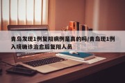 青岛发现1例复阳病例是真的吗/青岛现1例入境确诊治愈后复阳人员