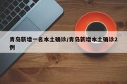 青岛新增一名本土确诊/青岛新增本土确诊2例