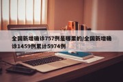 全国新增确诊757例是哪里的/全国新增确诊1459例累计5974例